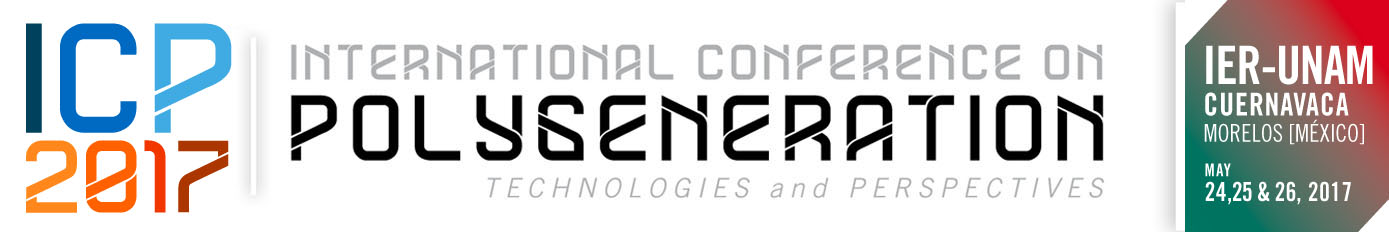 Polygeneration. ICP 2017. International Conference on Polygeneration Technologies and Perspectives. IER UNAM. Cuernavaca. Morelos(México). May 24-26, 2017.